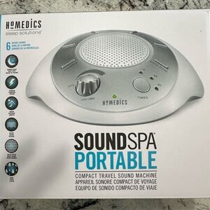 Homedics Gray SoundSpa Portable Sound Machine